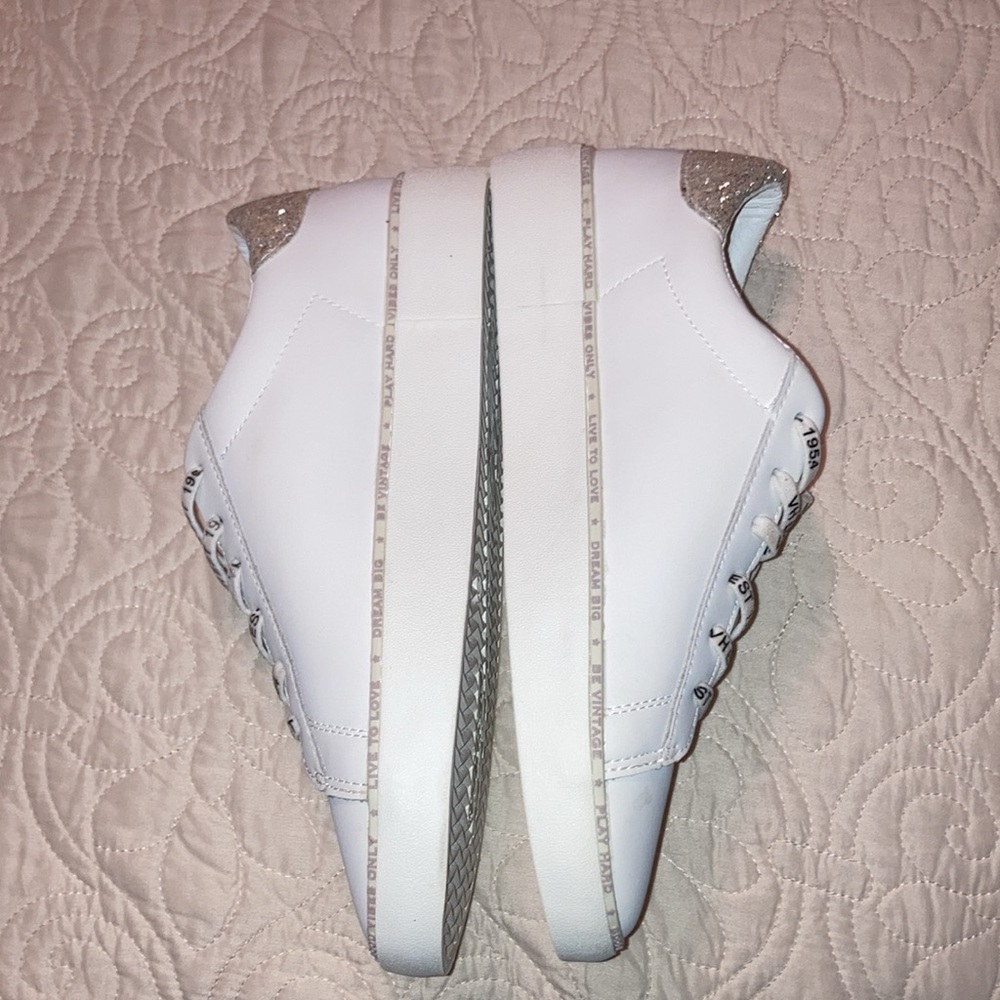 ❗️SALE❗️Slip on VH sneakers Vintage Havana Glitter Sparkle Pink Women’s Size 10 - Picture 6 of 17